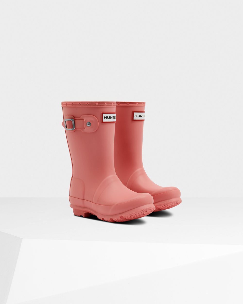 Hunter Original Big Rain Boots - Online Kids Pink - SKJZUA702